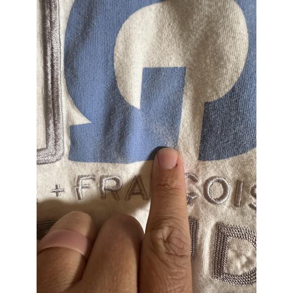 Marithe Francois Girbaud Shirt Mens XL Spell Out Graphic Streetwear Tee - Picture 2 of 5